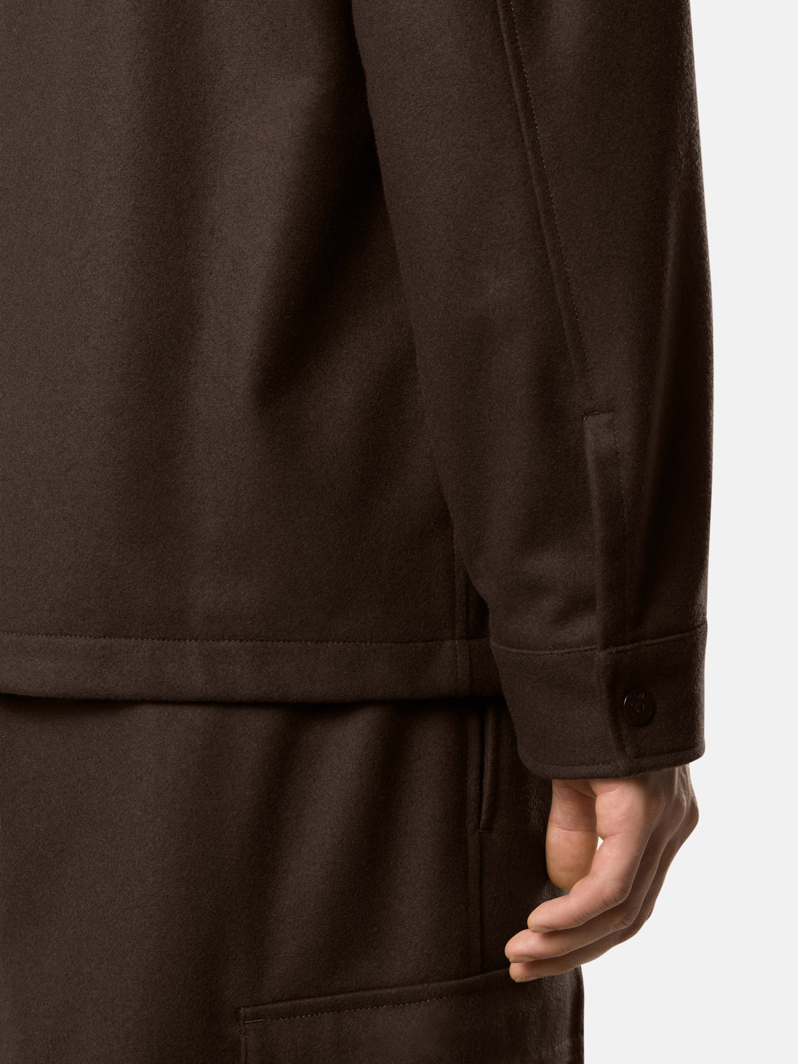 SURVEST EN FLANELLE DE LAINE ET NYLON CONFORTABLE