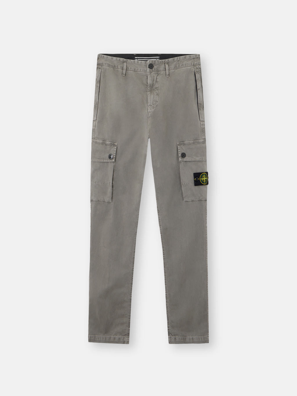 PANTALON CARGO SLIM FIT EN CIMENT