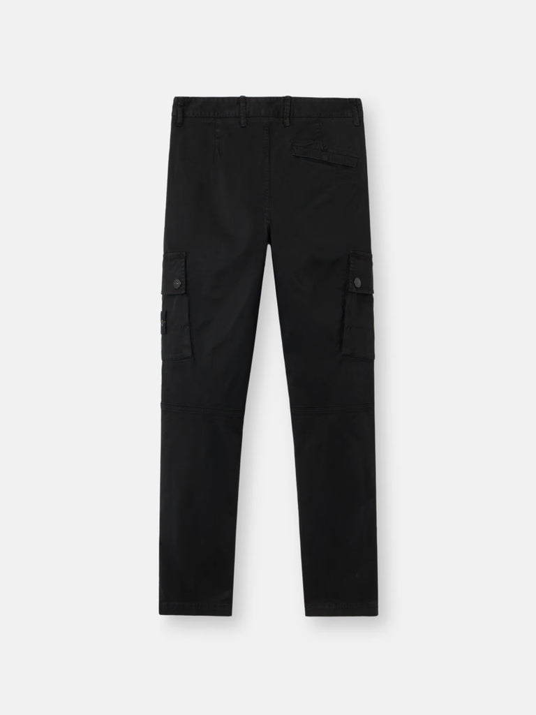 PANTALON CARGO NOIR SLIM FIT