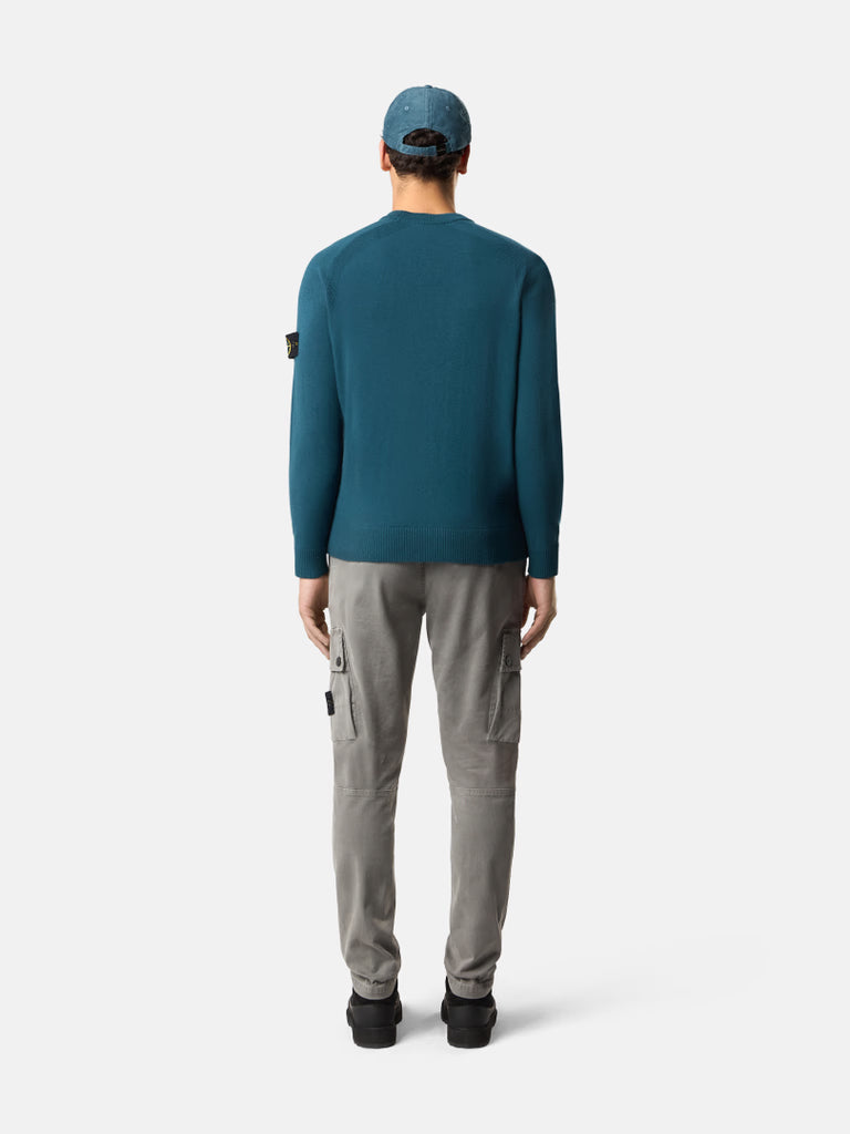 PANTALON CARGO SLIM FIT EN CIMENT