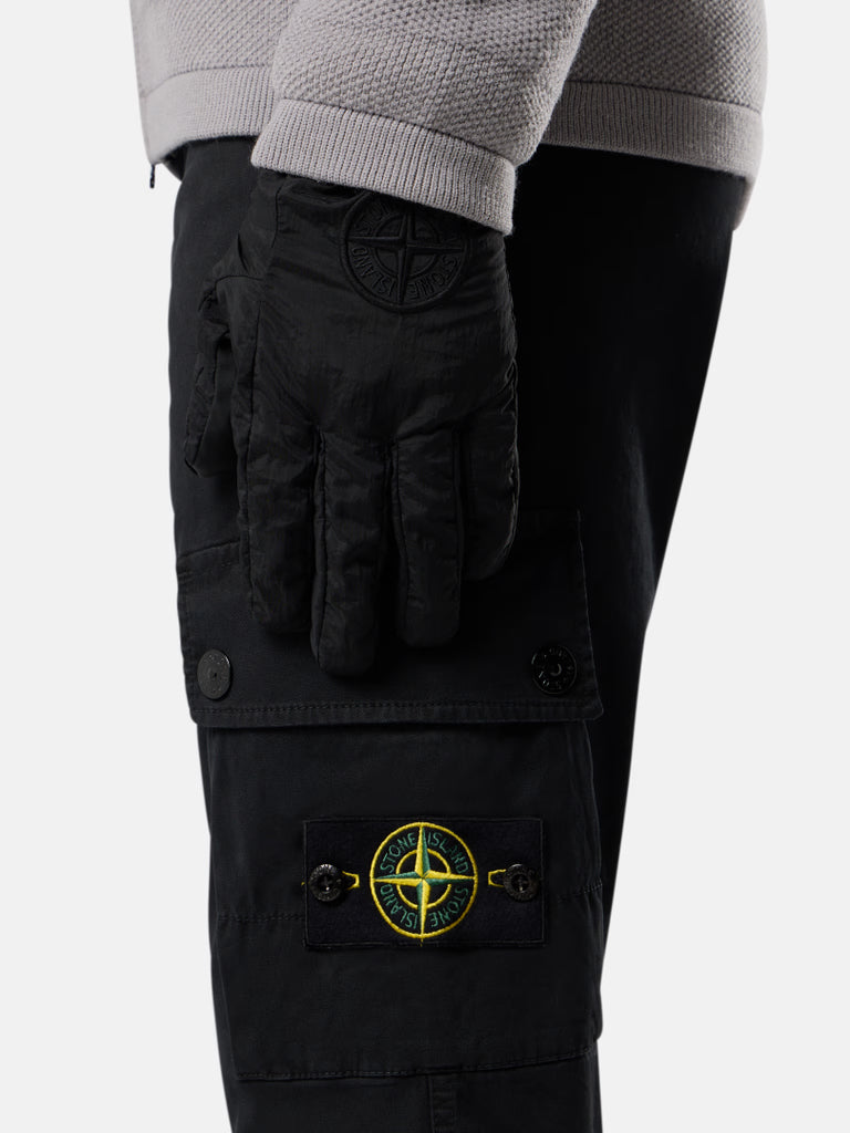 PANTALON CARGO NOIR SLIM FIT