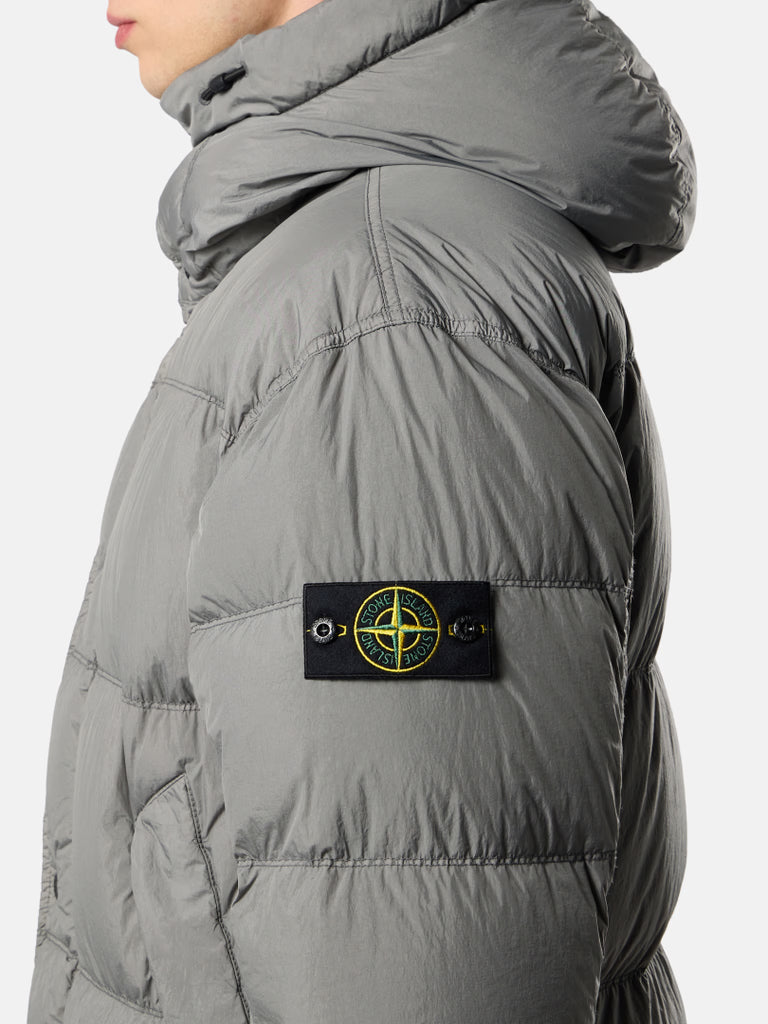 PARKA À CAPUCHE - CIMENT