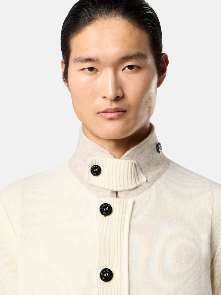 CARDIGAN EN LAINE D'AGNEAU IVOIRE