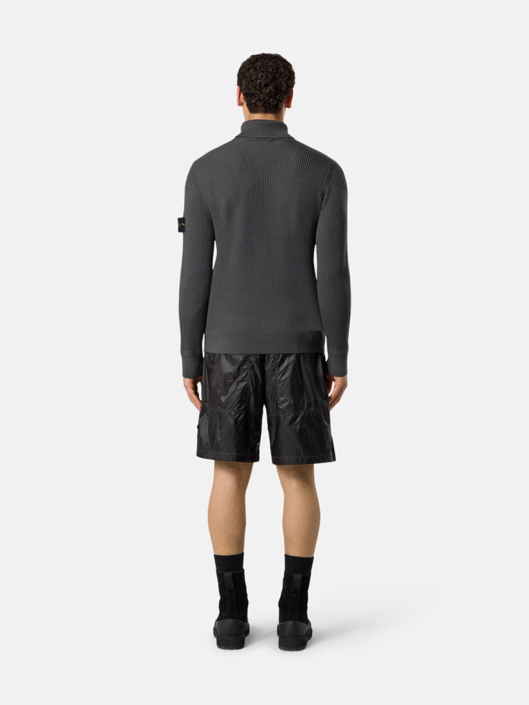 PULL À COL ROULE GRIS PLOMB