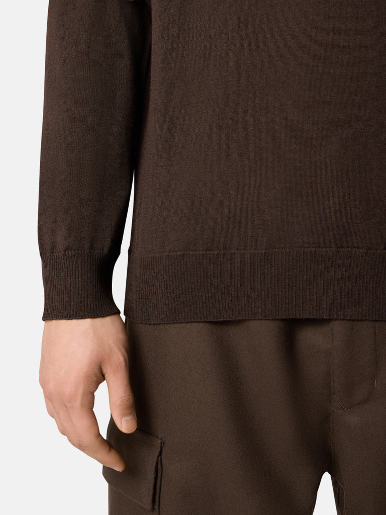 PULL À COL ROND  LAINE PURE LIGHT RWS