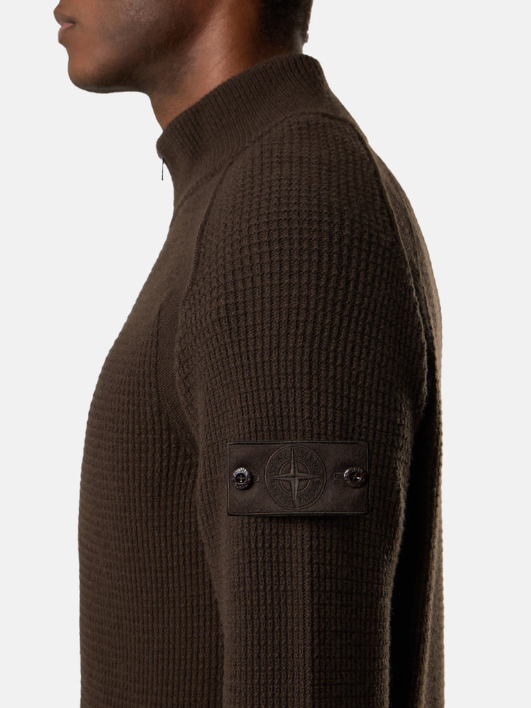 PULL À FERMETURE ÉCLAIR EN LAINE RWS GEELONG