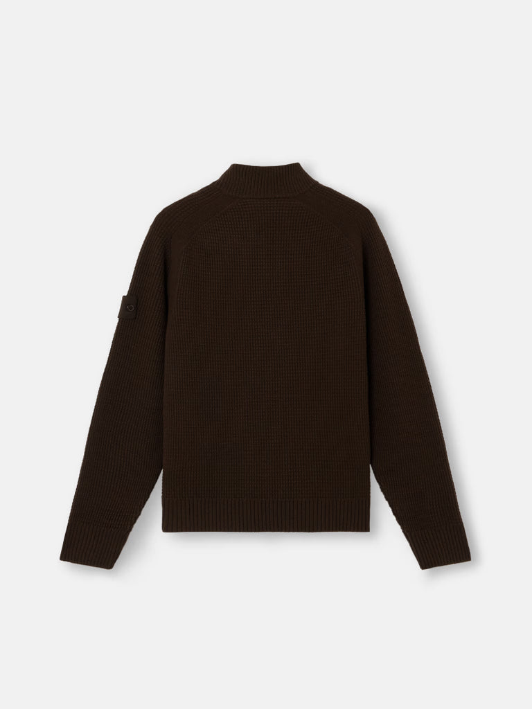 PULL À FERMETURE ÉCLAIR EN LAINE RWS GEELONG