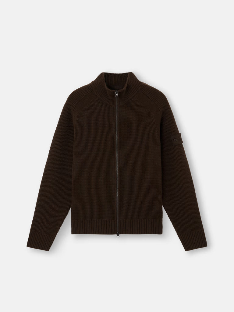 PULL À FERMETURE ÉCLAIR EN LAINE RWS GEELONG