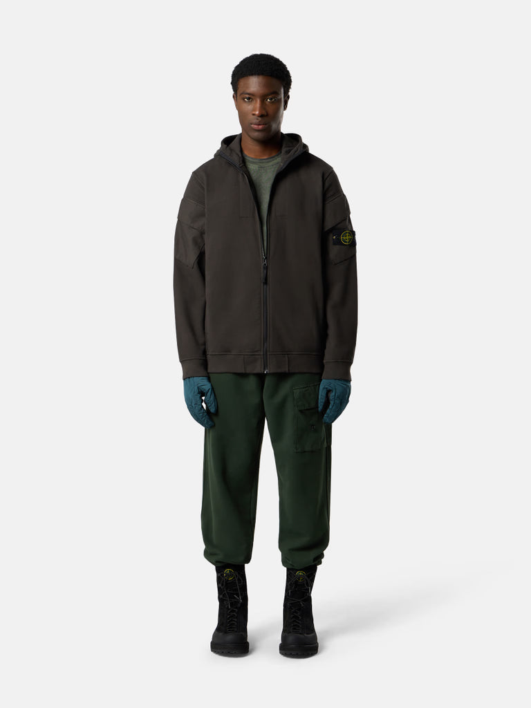 SWEAT À CAPUCHE ZIPPÉ COUPE RÉGULIÈRE