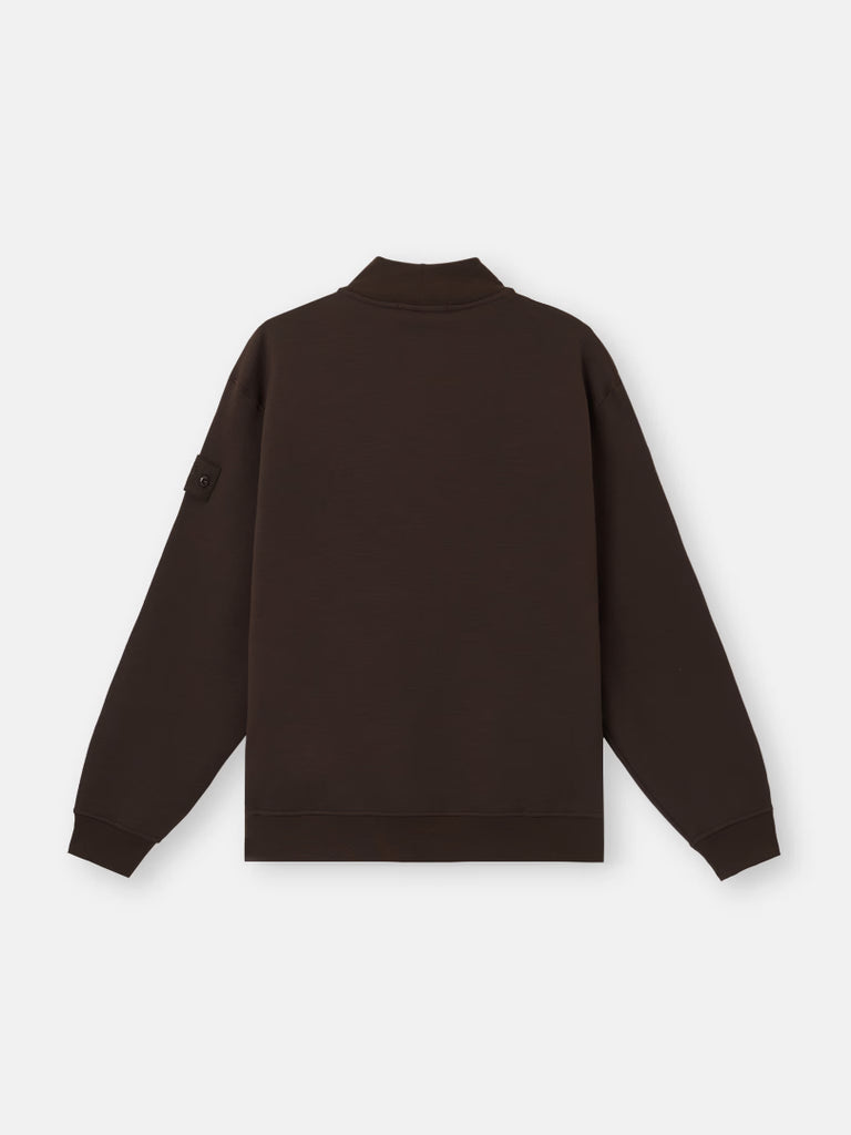 SWEAT-SHIRT COUPE RÉGULIÈRE EN COTON ET LAINE POLAIRE