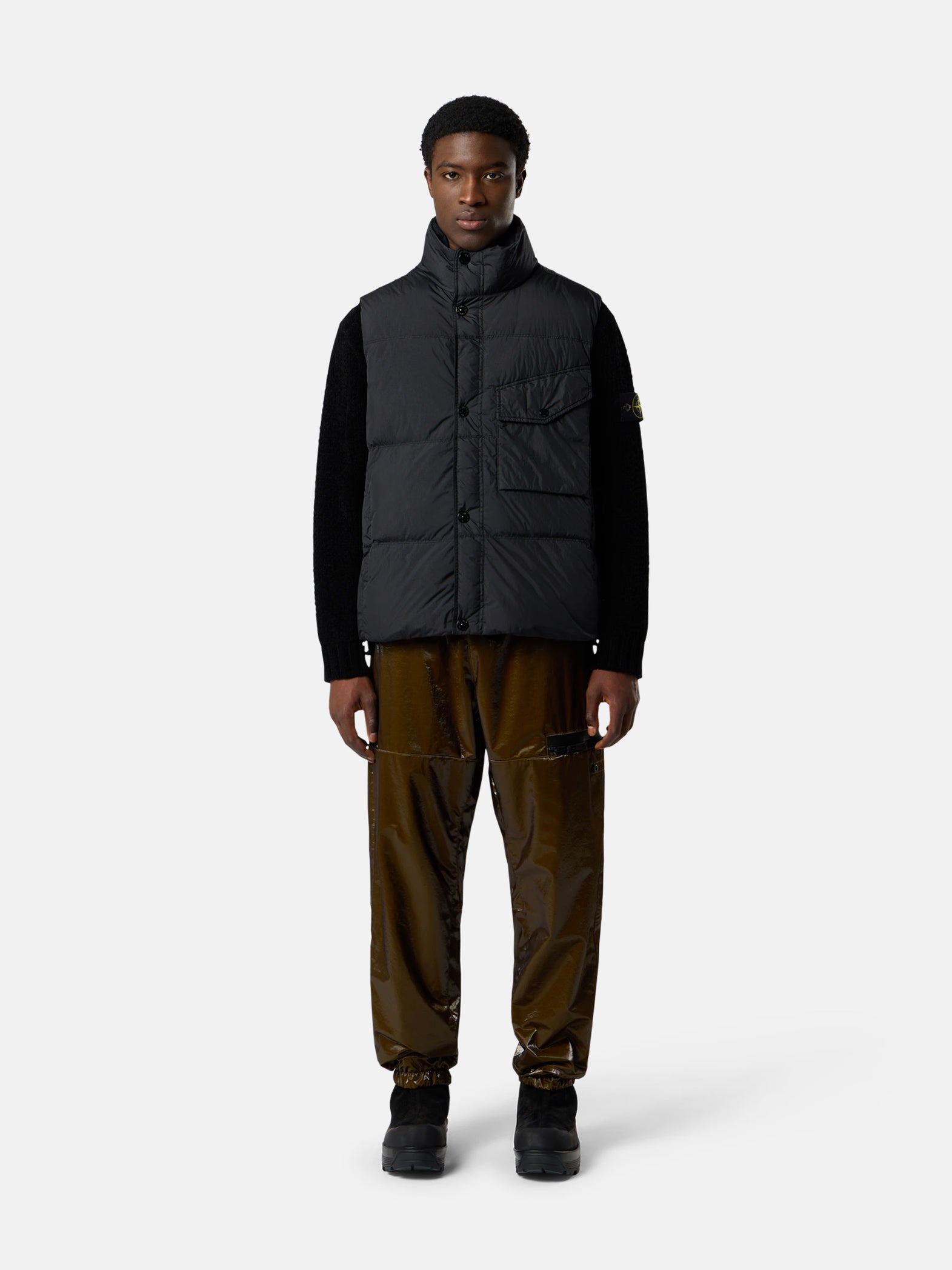 GILET EN DUDAIN CRINKLE REPS NY