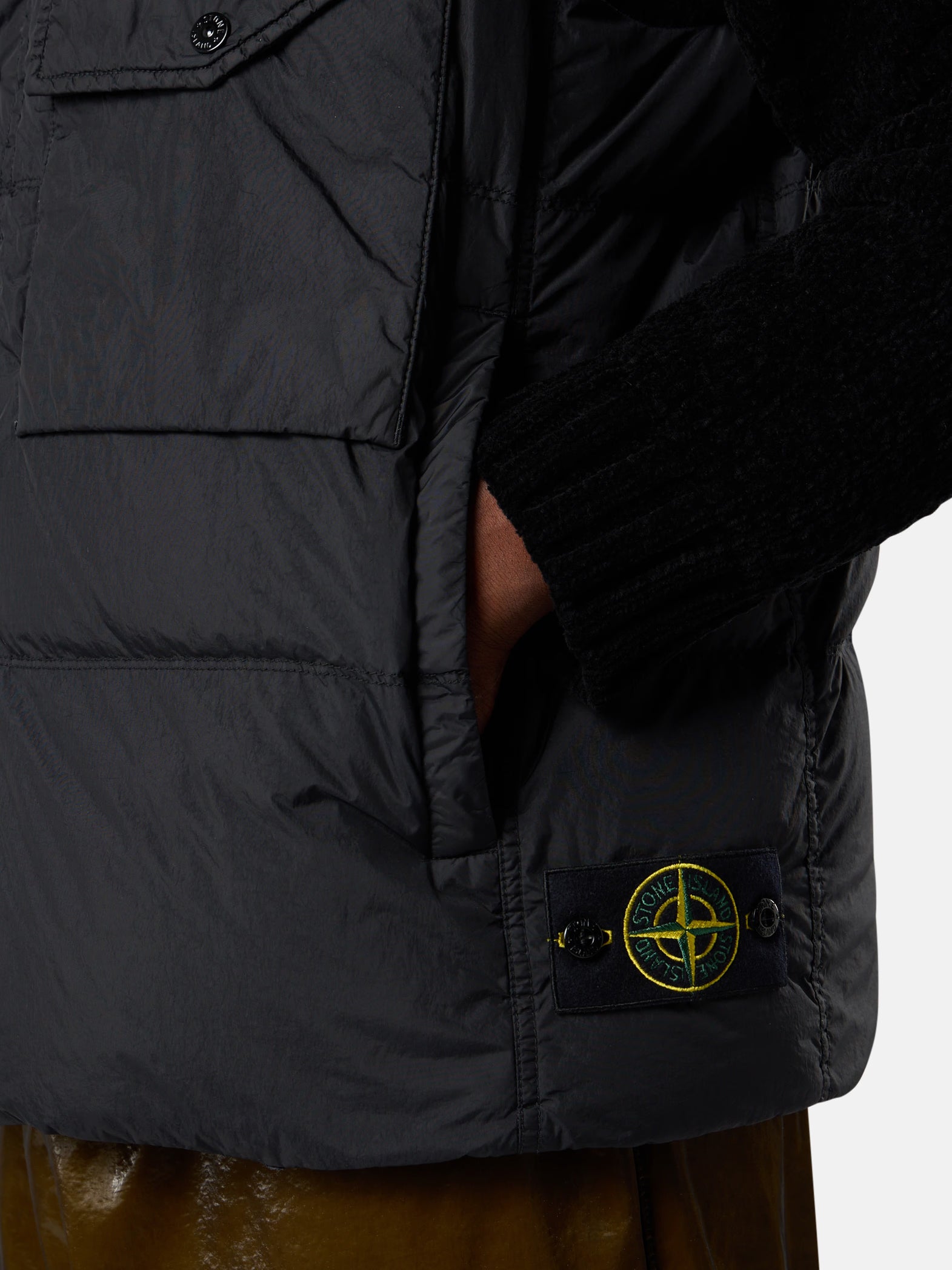 GILET EN DUDAIN CRINKLE REPS NY