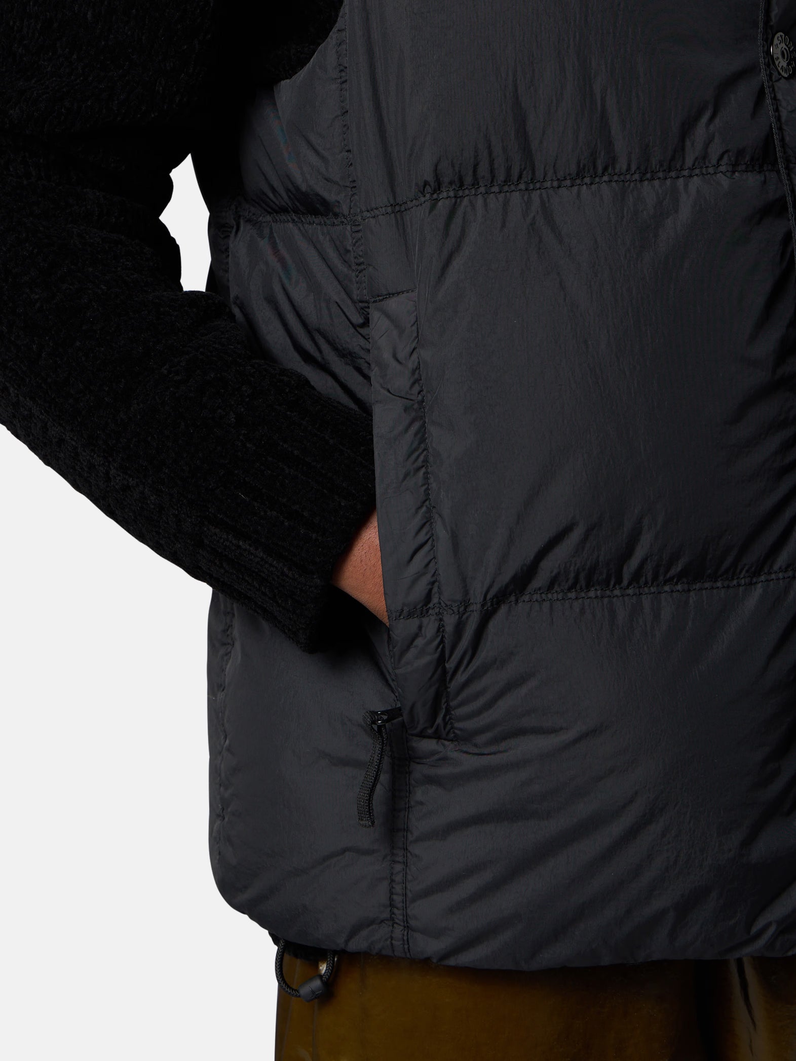 GILET EN DUDAIN CRINKLE REPS NY