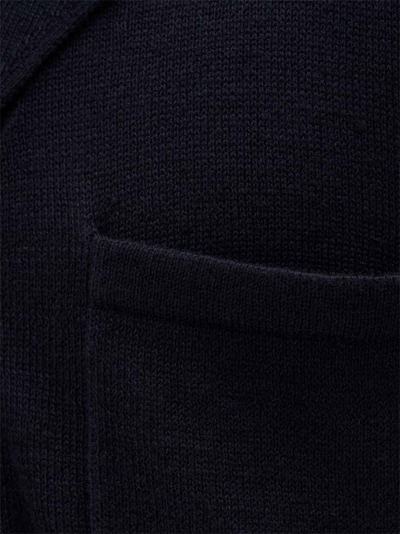 Chemise tricotée - Noir