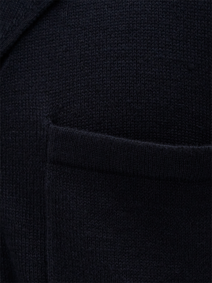Chemise tricotée - Noir
